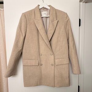 WILFRED BEIGE BLAZER
